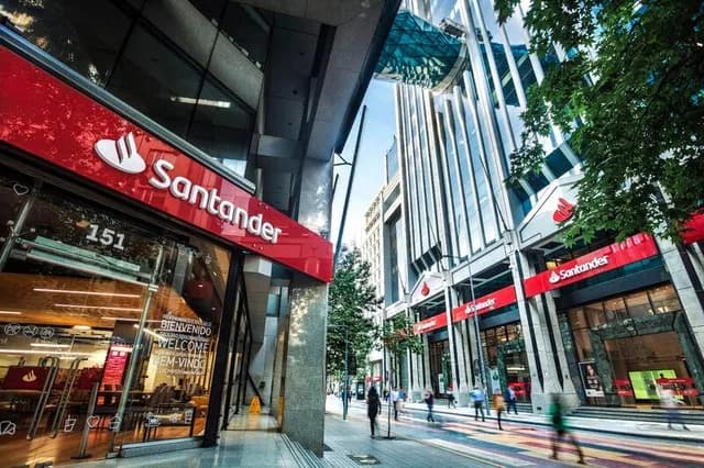 Banco Santander superó a Inditex (dueño de Zara) como empresa más valiosa de la bolsa española