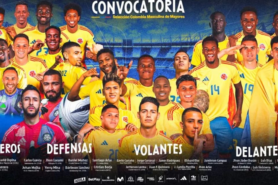 Jaminton Campaz y Marino Hinestroza, las novedades de la Selección Colombia para enfrentar a Brasil y Paraguay