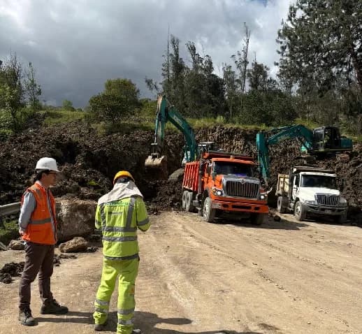 Pese a labores de remoción en el corredor vial Bogotá – Villavicencio no se cuenta con una fecha estimada para su reapertura