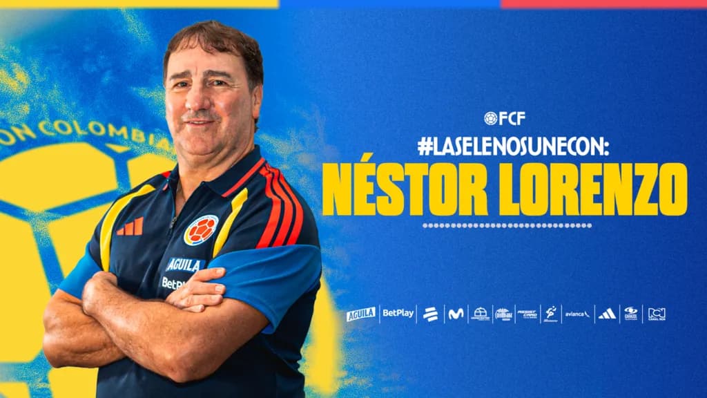 Néstor Lorenzo fue renovado como técnico de la Selección Colombia de cara a la Copa América 2028 y el proceso al Mundial 2030
