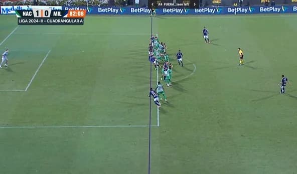 Millonarios sacó un empate a Atlético Nacional y se mantiene líder del grupo B; Deportivo Pasto eliminó a Santa Fe