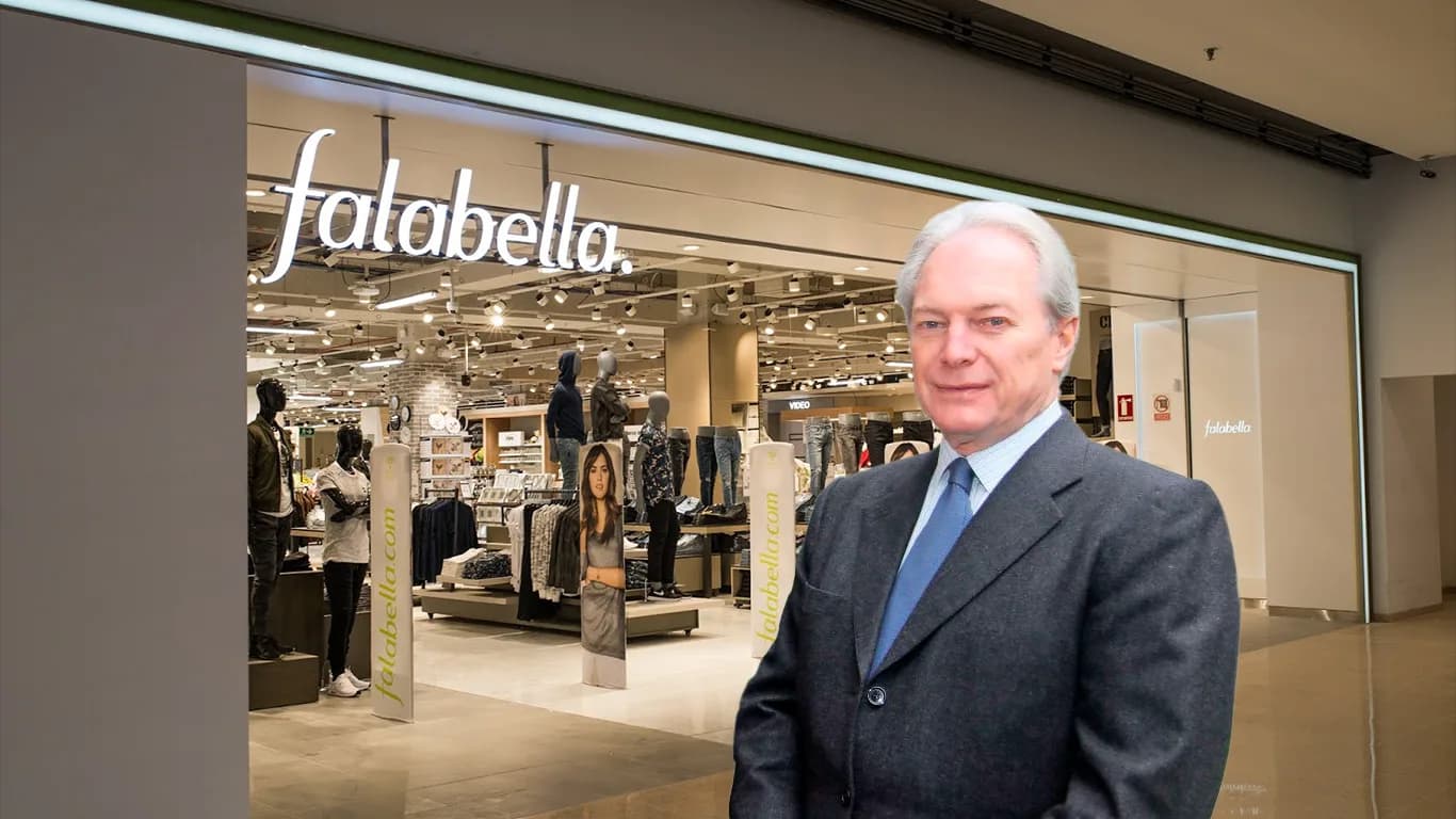 La familia Müller adquirió este martes un 1,14 % adicional de acciones de Falabella, alcanzando una participación total del 4,91 % en el conglomerado