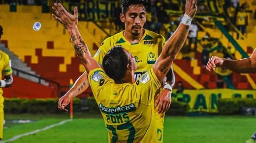 Bucaramanga le ganó a Santa Fe de local y Tolima venció al América de Cali por la sexta fecha de la Liga Betplay