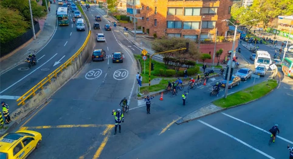 Desde el próximo martes inicia el plan piloto que busca mejorar la movilidad en la Avenida Circunvalar, Vía La Calera y Carrera Séptima