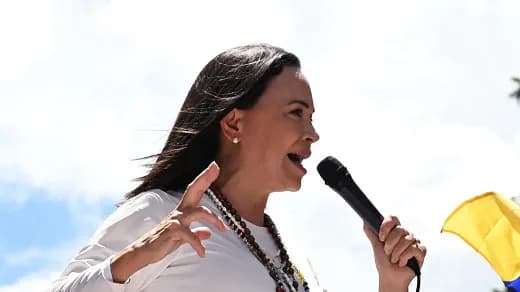 Fiscalía de Venezuela abrió investigación contra María Corina Machado por traición a la patria