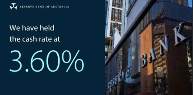 El Banco de la Reserva de Australia mantuvo estables las tasas de interés, como se esperaba
