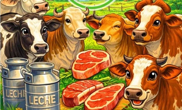 En 2025 se vendieron US$394,6 millones en carne, animales vivos y productos lácteos colombianos