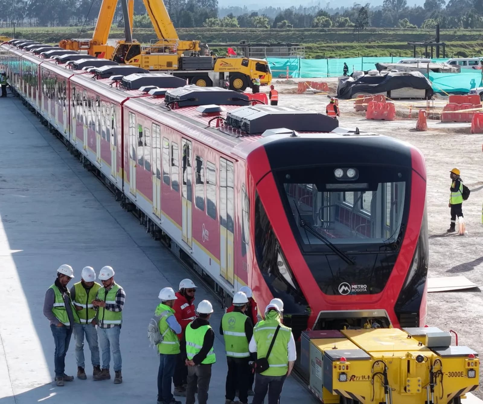 El Metro de Bogotá ya cuenta con 20 trenes en Colombia