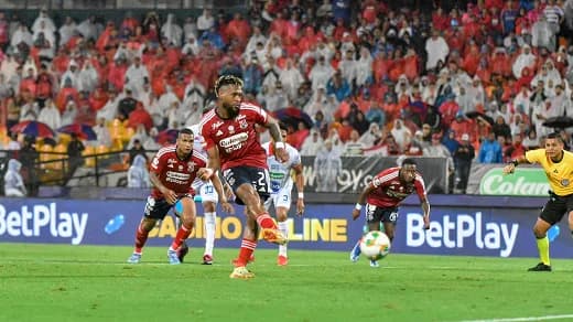 Medellín venció al Once Caldas en el Atanasio y el Junior le ganó a Alianza y es líder de la Liga Betplay