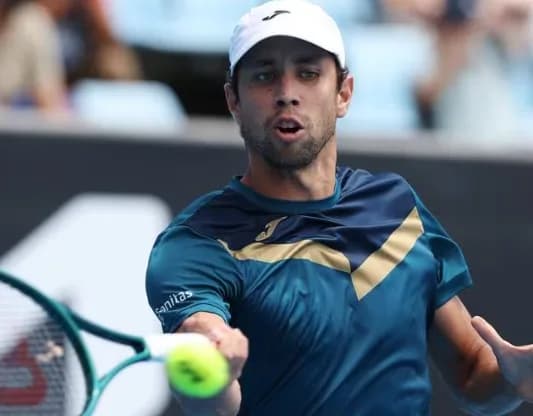 El tenista colombiano Daniel Galán quedó eliminado en segunda ronda del Abierto de Australia