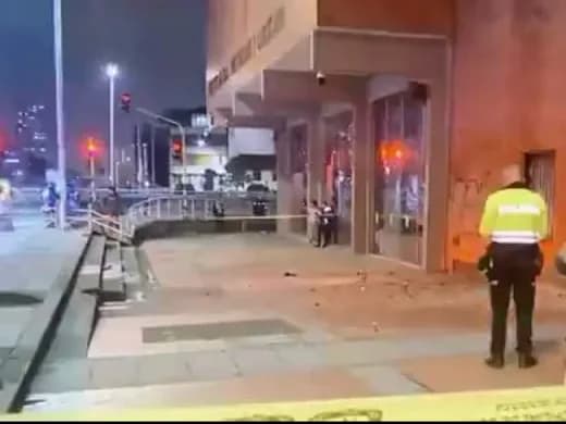 Confirman la explosión de un artefacto cerca de la sede del Inpec, sobre la Calle 26 en Bogotá