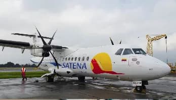 Satena reforzó su conectividad aérea con 31 vuelos semanales entre Medellín y Quibdó ante emergencia vial