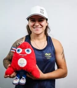 Queen Saray Villegas clasificó a la final del BMX Freestyle en los Juegos Olímpicos de París 2024