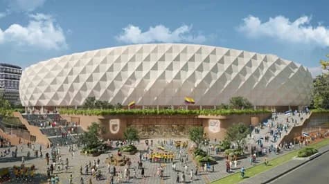 Hoy funcionarios de la Alcaldía de Bogotá realizan una visita al Estadio El Campín por inaceptable estado de la cancha
