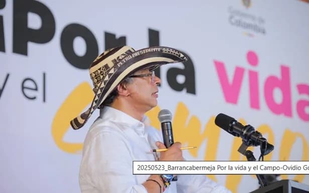 El presidente Gustavo Petro busca soluciones para el paro en Boyacá de parameros y con los mineros a través de la transición justa