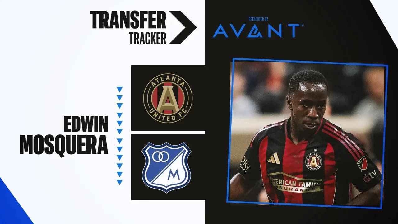 Atlanta United hizo oficial el préstamo de Edwin Mosquera a Millonarios