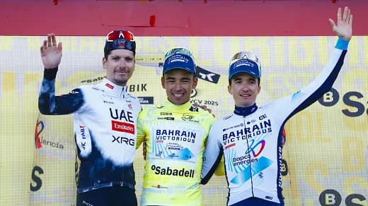 El ciclista colombiano Santiago Buitrago consiguió su primer título en Europa: ganó la Vuelta a la Comunidad Valenciana