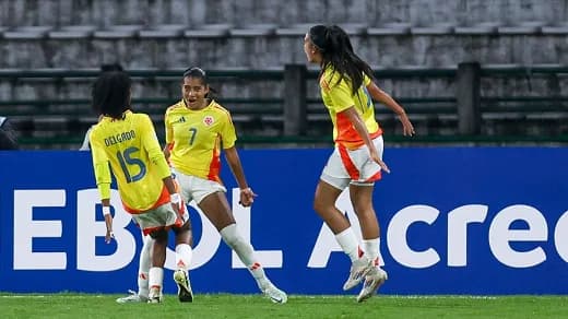 Selección Colombia Femenina Sub-17 goleó a Venezuela en el Sudamericano