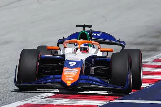 Sebastián Montoya lideró sus primeras diez vueltas en la Fórmula 2, logró el récord de vuelta y terminó quinto en Spielberg
