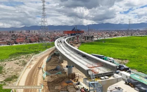 La Línea 1 del Metro de Bogotá tiene un avance del 64,85%; en septiembre se logró el récord con un progreso del 2,69%