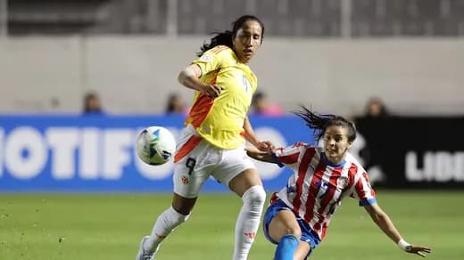 Selección Colombia goleó cuatro a uno a Paraguay en la tercera fecha de la Copa América Femenina