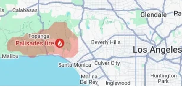 Diez muertos, diez mil estructuras destruidas mientras los incendios de Los Ángeles convierten los barrios en cenizas