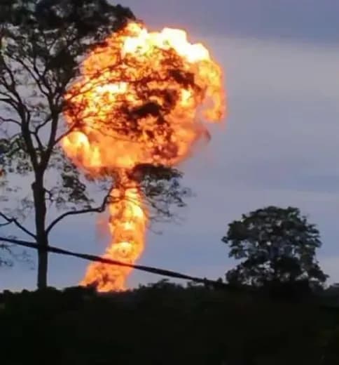 El volcán San José Mulatos hizo erupción en el municipio de Necoclí en Antioquia