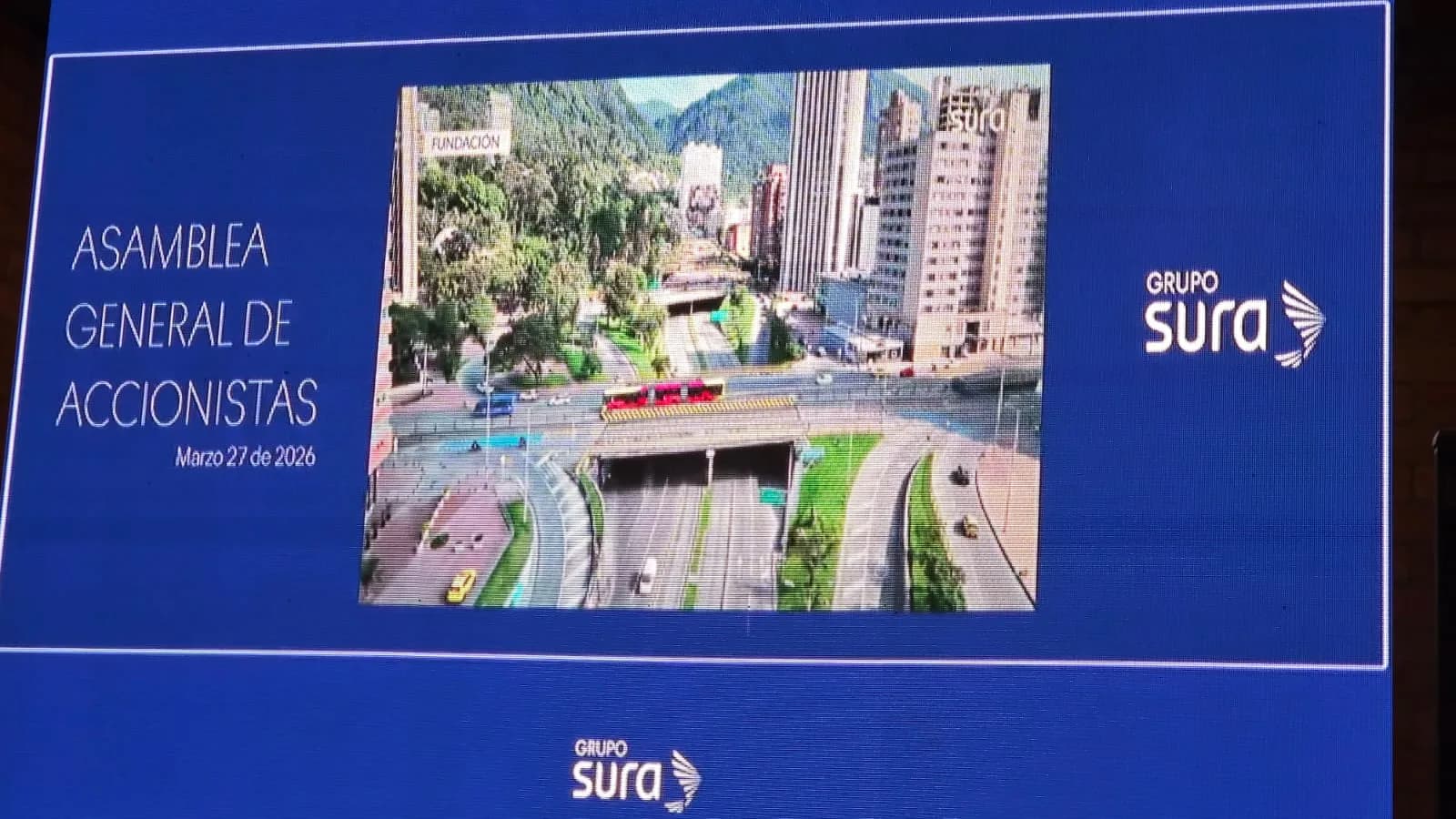 Accionistas del Grupo Sura aprobaron pago de dividendos por $655.411 millones, ($2.000) por acción