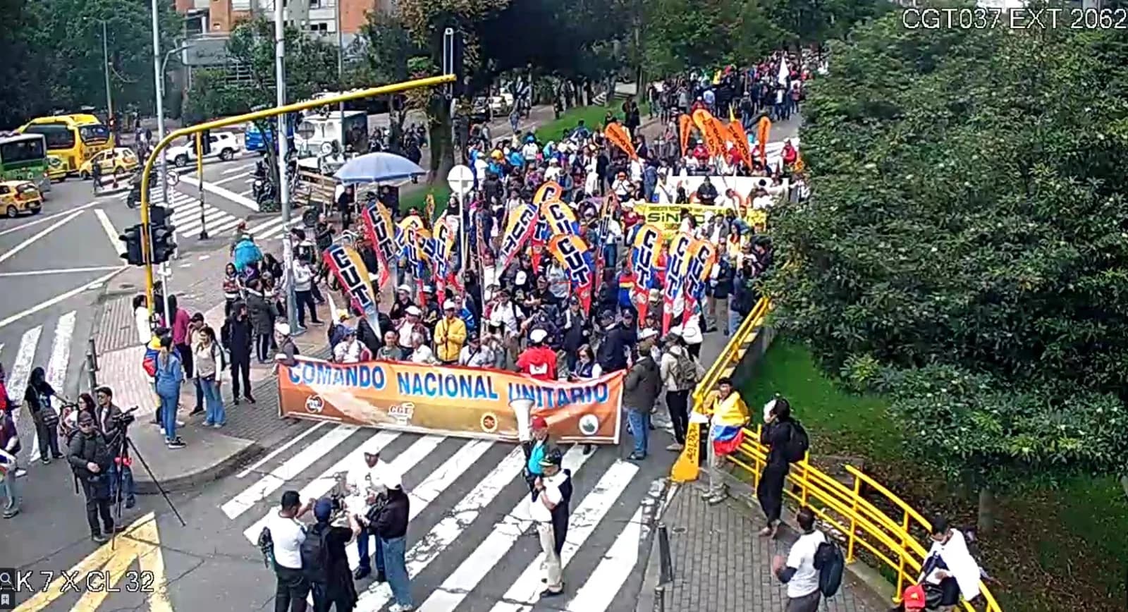 Manifestaciones generan afectaciones en seis puntos de Bogotá
