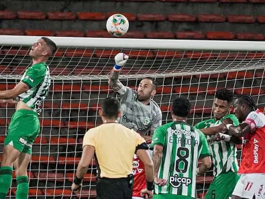 Atlético Nacional y Santa Fe empataron y clasificaron a los cuadrangulares en el cierre de la fecha 16 de la Liga Betplay