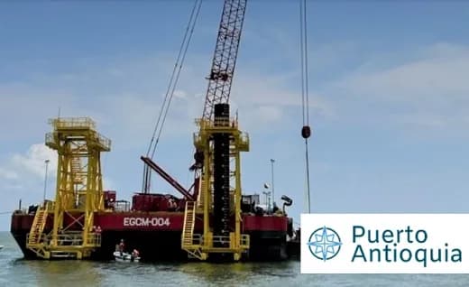 Próximo 20 de diciembre  arribará al terminal de contenedores de Puerto Antioquia primer buque de gran calado