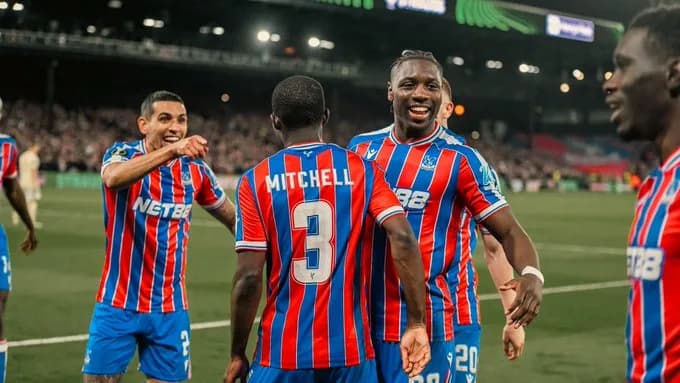 Los colombianos Daniel Muñoz y Jefferson Lerma jugarán la final de Uefa Conference League con el Crystal Palace