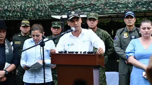 Anuncian ofensiva contra alias 'Iván Mordisco' en Guaviare y Meta tras la situación de orden público