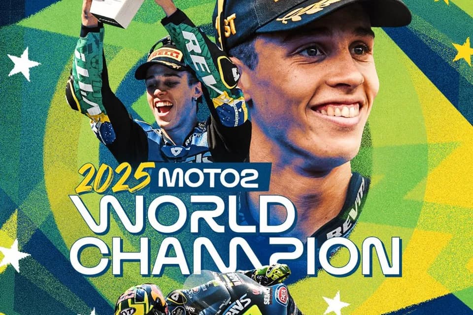 Diogo Moreira campeón de Moto2 2025: el colombiano David Alonso terminó en el top diez