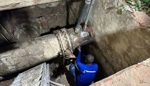 Múltiples barrios de Barranquilla y Soledad sin agua por daño en tubería de la Triple A