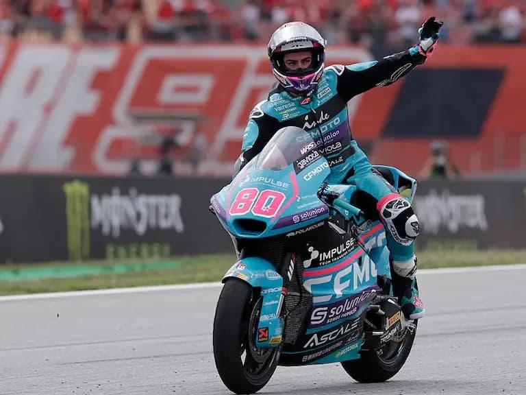 El colombo- español David Alonso terminó octavo en el Gran Premio de San Marino de Moto2