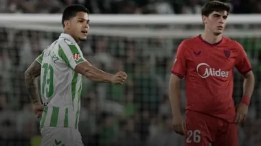 El 'Cucho' Hernández marcó gol en el empate del Betis ante Osasuna en la Liga de España
