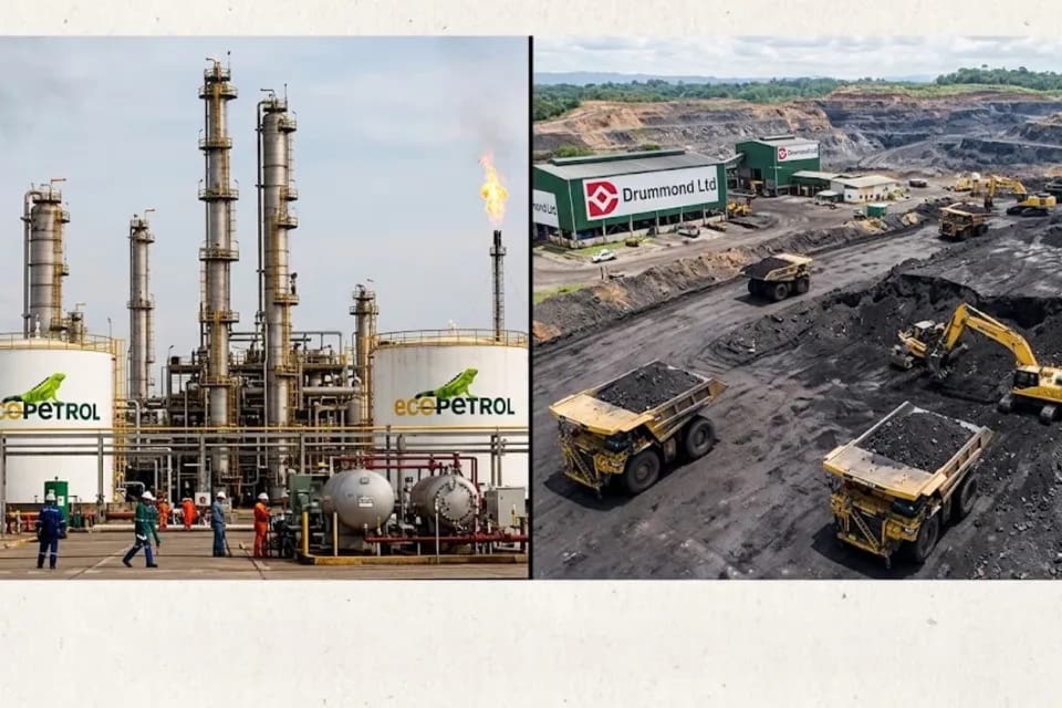 Ecopetrol y Drummond repiten como las empresas con presencia en Colombia que más vendieron al exterior en el primer semestre de 2026; Federacafé se ubicó cuarta