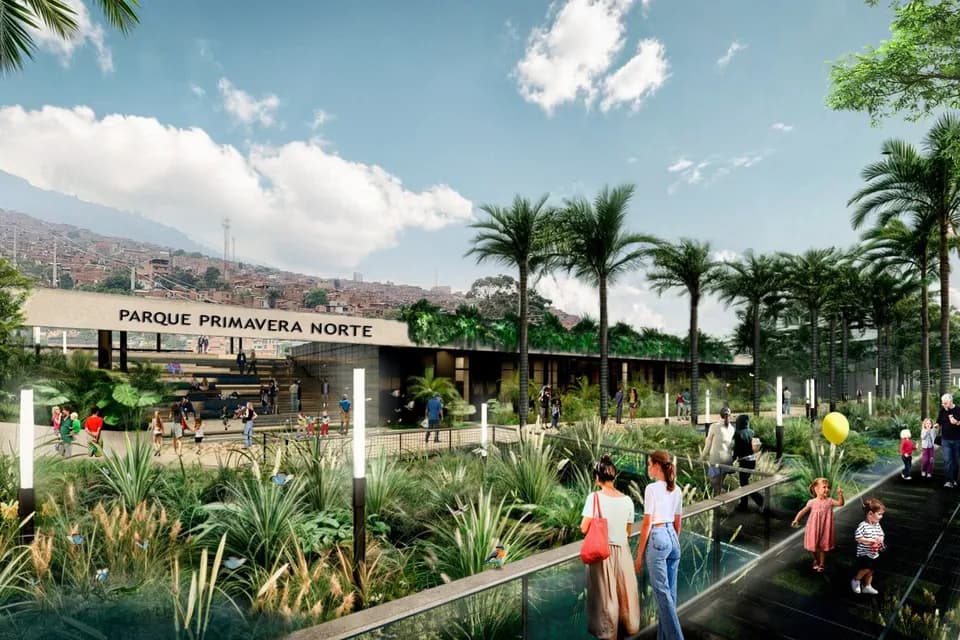 Inició proceso de licitación para Primavera Norte, un proyecto que contempla la creación de un nuevo espacio público en Medellín