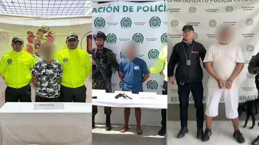 Cayeron integrantes del Clan del Golfo en tres municipios de Córdoba