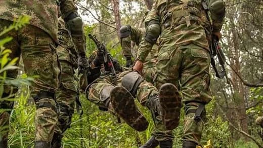 Dos militares resultaron heridos tras activación de explosivos instalados en El Plateado en Cauca
