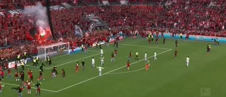 Bayer Leverkusen venció  al Werder Bremen y se coronó campeón de la Bundesliga, con cinco fechas de anticipación