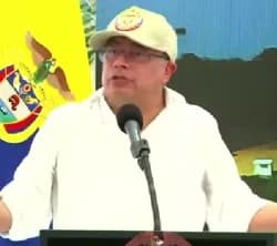 El presidente Gustavo Petro no da cabida al gas natural en la transición energética