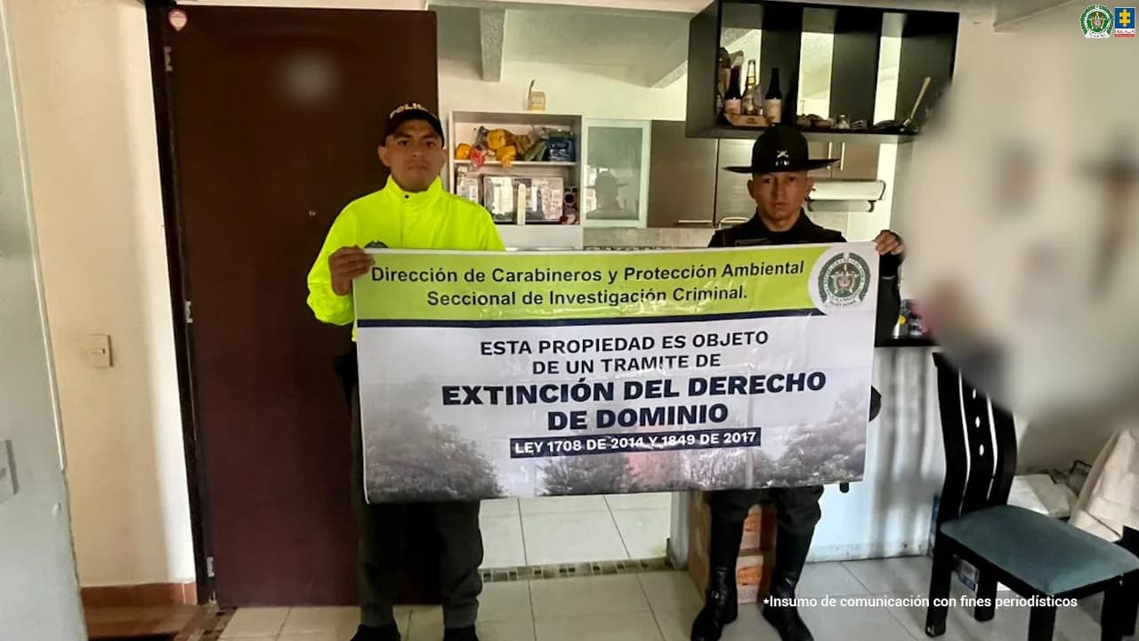 Extinguen a testaferros de organización dedicada a la extracción ilegal de oro bienes avaluados en más de $9.000 millones
