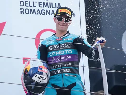 El colombiano David Alonso es el campeón mundial de Moto3, con una victoria en el Gran Premio de Japón, en Motegi