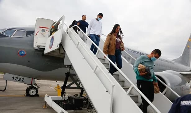 Ya están en Colombia los dos vuelos programados que repatriaron los deportados desde Estados Unidos