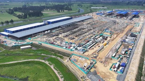 Obras del patio taller del Metro de Bogotá, avanzan en un 73,39%