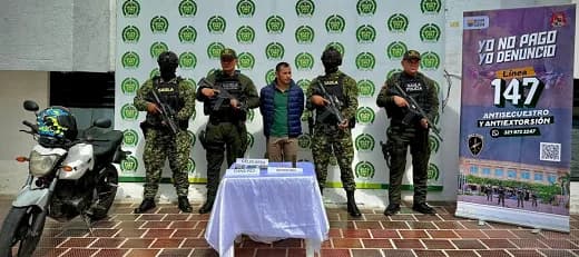 Capturado alias Pineda, cabecilla del grupo armado ‘Los Pelusos’ en Ocaña, Norte de Santander