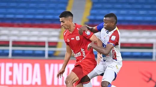 América le ganó a Fortaleza, Santa Fe venció a Unión Magdalena y Millonarios derrotó a Alianza en el cierre de la jornada dominical de la Liga