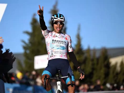 Santiago Buitrago ganó la cuarta etapa de la Vuelta a la Comunidad Valenciana en España